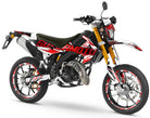 Kit pegatinas Rieju MRT 50cc 2022-2025 Cortesía | pegatinas para moto | personalización 50cc | armysctv