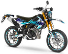 Kit pegatinas Rieju MRT 50cc 2022-2025 Cortesía | pegatinas para moto | personalización 50cc | armysctv