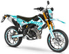 Kit pegatinas Rieju MRT 50cc 2022-2025 Encendedores | pegatinas para moto | personalización 50cc | armysctv