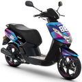 Kit déco scooter Peugeot Kisbee 2010-2017 Blast | autocollants moto | personnalisation 50cc | armysctv