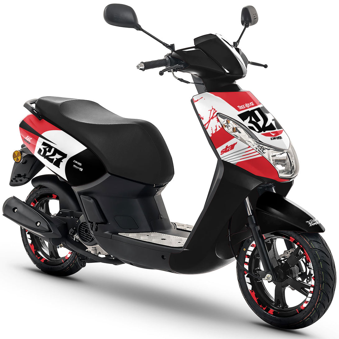 Kit déco scooter Peugeot Kisbee 2010-2017 Crew