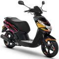Kit déco scooter Peugeot Kisbee 2010-2017 Eclipse | autocollants moto | personnalisation 50cc | armysctv
