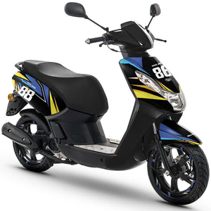 Kit déco scooter Peugeot Kisbee 2010-2017 Finder | autocollants moto | personnalisation 50cc | armysctv