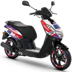 Kit déco scooter Peugeot Kisbee 2010-2017 Pramac | autocollants moto | personnalisation 50cc | armysctv
