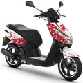 Kit déco scooter Peugeot Kisbee 2010-2017 Racing Supreme | autocollants moto | personnalisation 50cc | armysctv