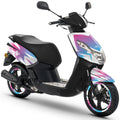 Kit déco scooter Peugeot Kisbee 2010-2017 X-Fast | autocollants moto | personnalisation 50cc | armysctv