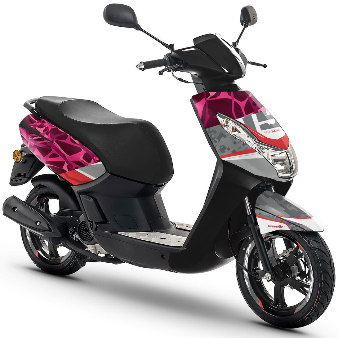 Kit déco scooter 100% perso Peugeot Kisbee 2010-2017