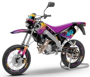 Kit déco 50cc Peugeot XP Street 2003-2010 Miami | autocollants moto | personnalisation 50cc | armysctv