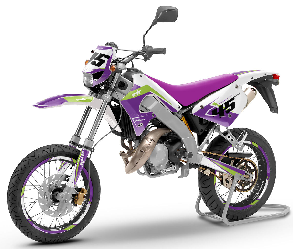 Kit déco 50cc Peugeot XP Street 2003-2010 Missile | autocollants moto | personnalisation 50cc | armysctv