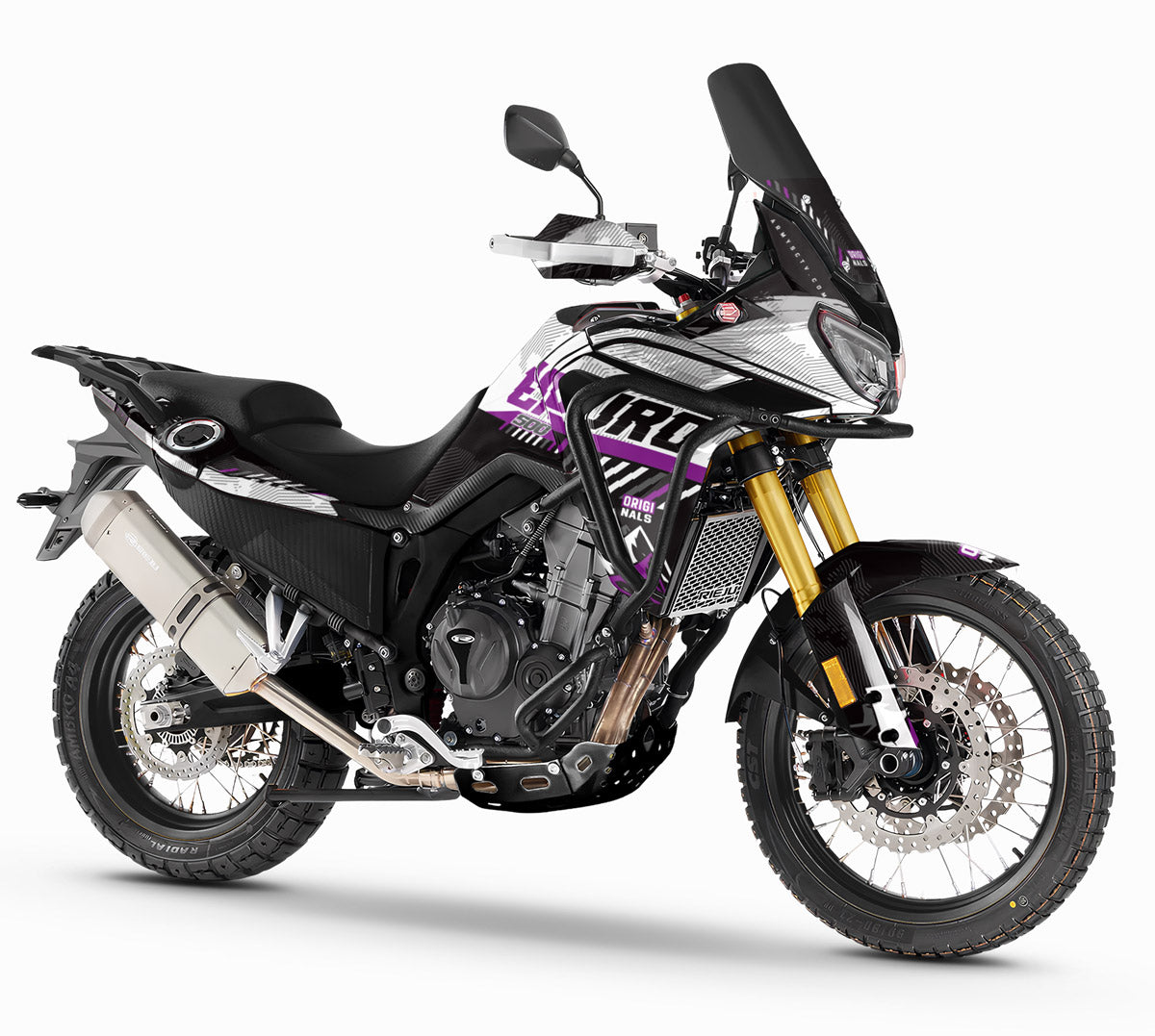 Kit de decoração Rieju Aventura 500 2023-2026 Spirit