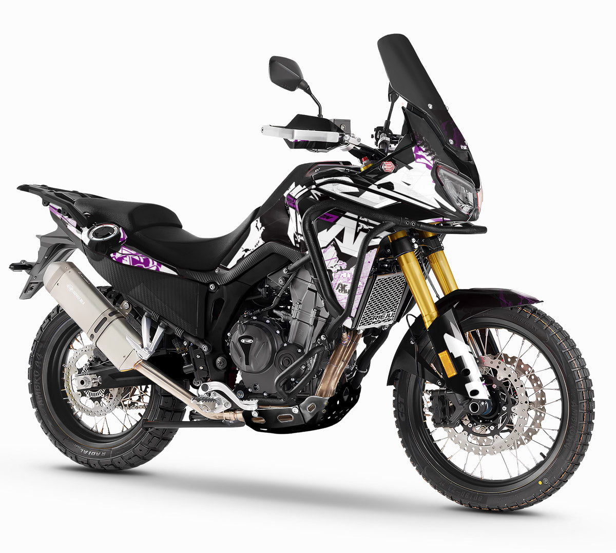 Kit de decoração Rieju Aventura 500 2023-2026 Traveler