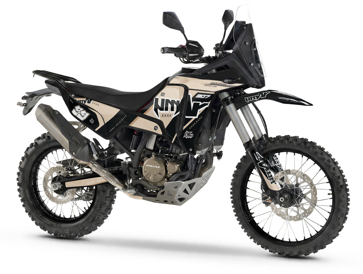 Kit déco Rieju Aventura Rally 307 R Cream