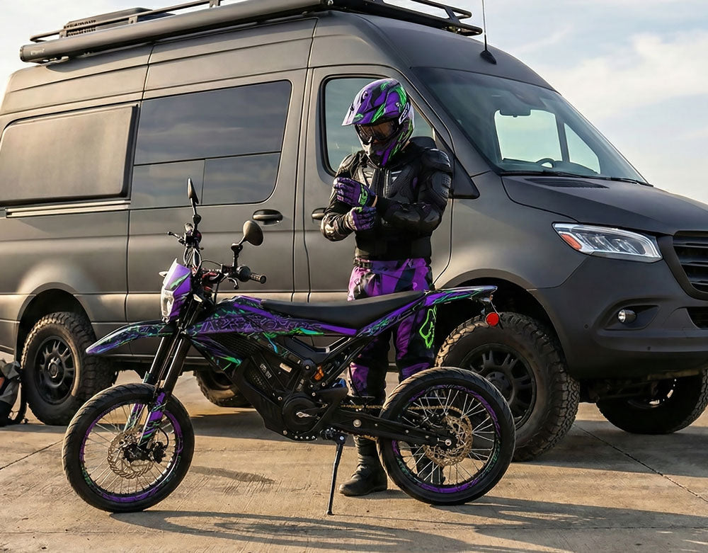 rieju e-tango avec pilote pret pour rouler