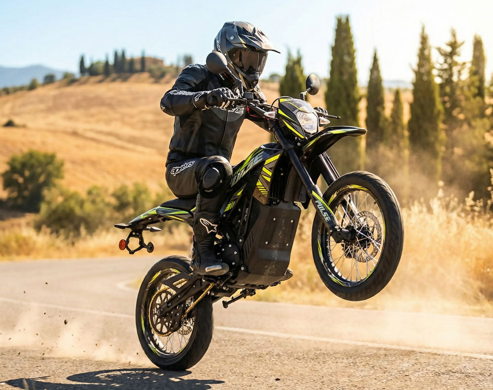 rieju e-tango sur roue arriere