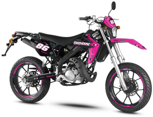 Kit déco Rieju MRT 50cc 2009-2021 Fasthouse | autocollants moto | personnalisation 50cc | armysctv