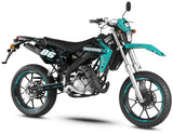 Kit déco Rieju MRT 50cc 2009-2021 Fasthouse | autocollants moto | personnalisation 50cc | armysctv