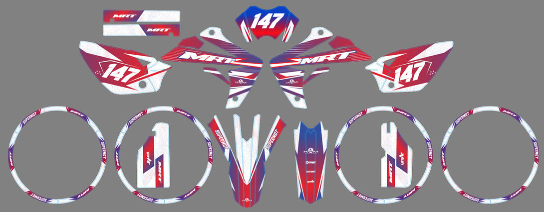 Kit déco 50cc Rieju MRT 2009-2021 France