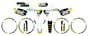 Kit déco Rieju MRT 50cc 2009-2021 Send it ! | autocollants moto | personnalisation 50cc | armysctv