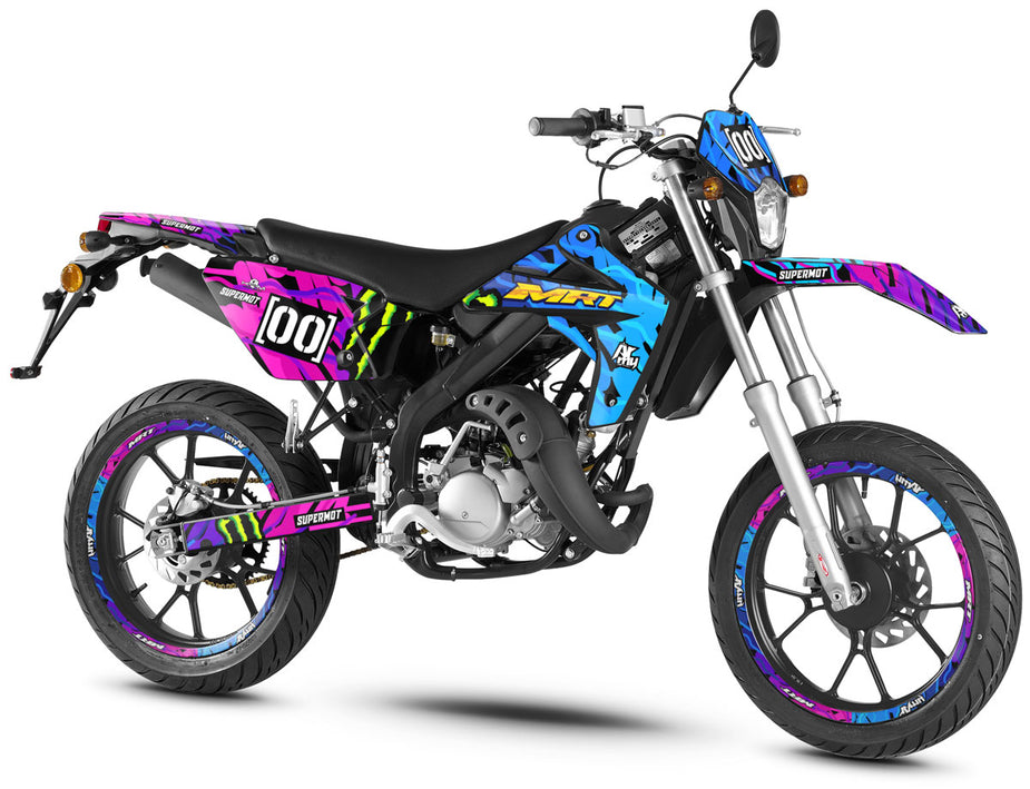 50cc Rieju MRT graphic kit - 50cc fairing sticker – armysctv