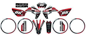 Kit déco Rieju MRT 50cc 2009-2021 Yoshi | autocollants moto | personnalisation 50cc | armysctv