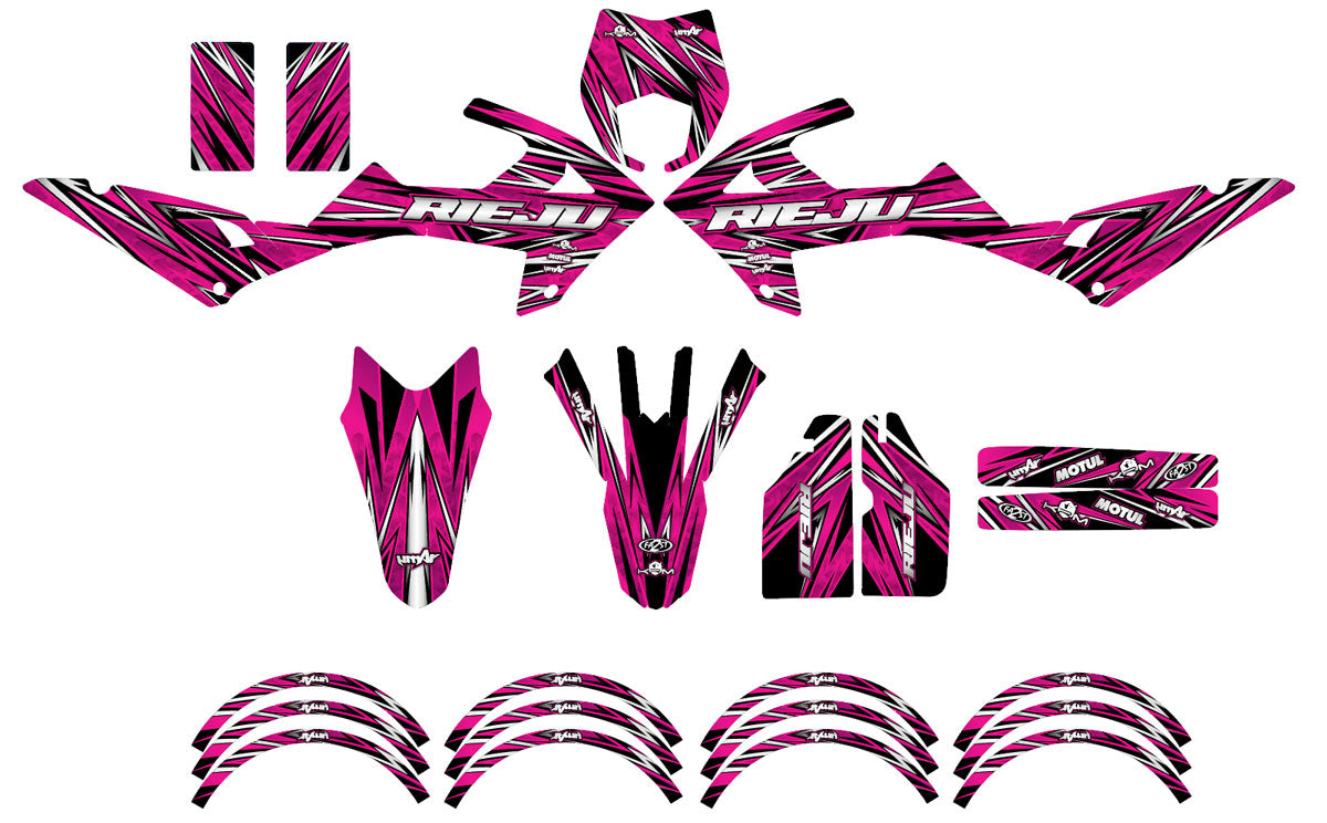 Kit déco 50cc Rieju MRT 2022-2025 Cutvector