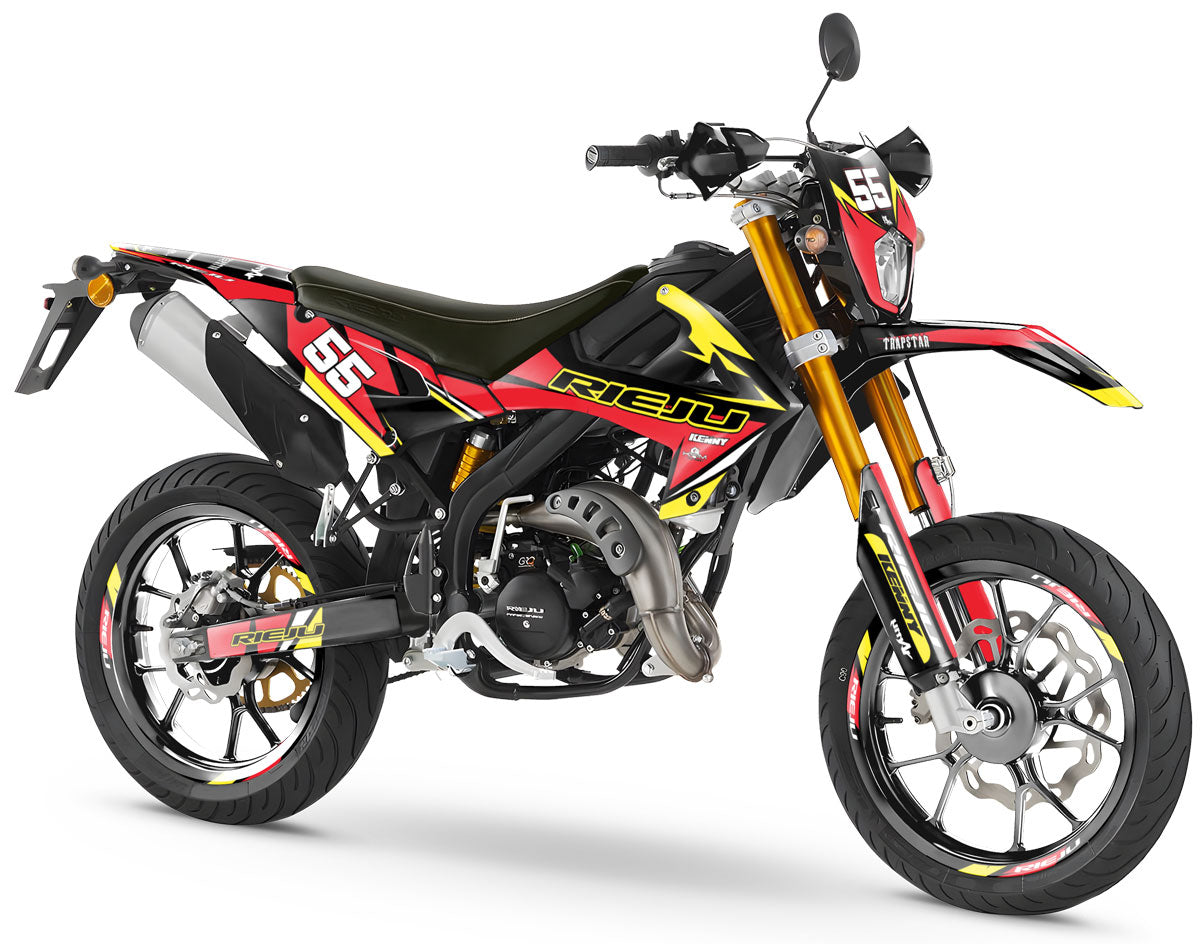 Rieju MRT 50cc 2022-2025 Stream Graphics kit | motorcycle stickers | 50cc customization | armysctv