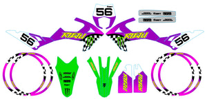 Kit déco Rieju MRT 50cc 2022-2025 Vintage | autocollants moto | personnalisation 50cc | armysctv