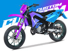 Kit déco 100% perso Rieju 50 SMX 2001-2009 | autocollants moto | personnalisation 50cc | armysctv