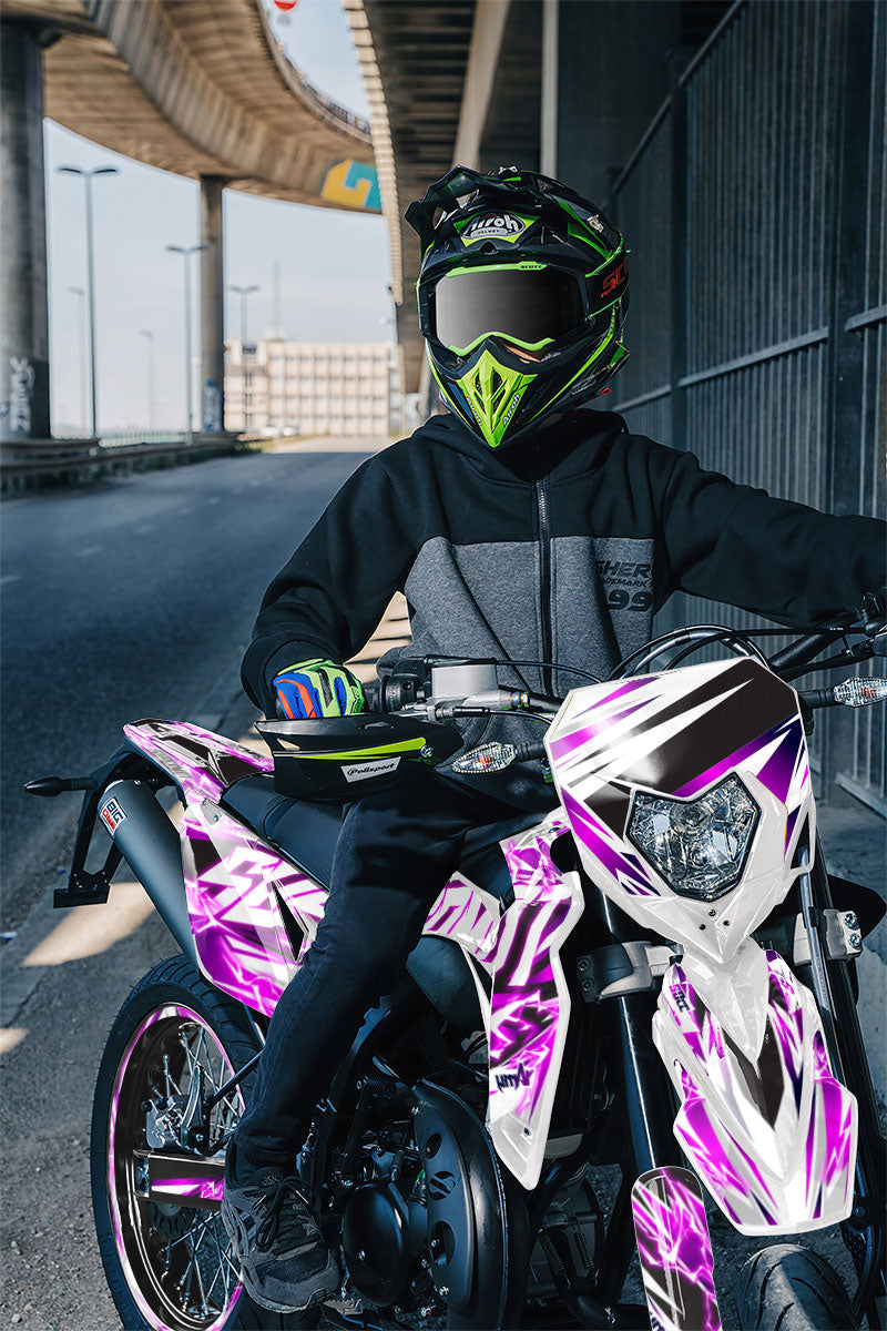 Kit pegatinas Sherco 50cc 2017-2025 Shaker | pegatinas para moto | personalización 50cc | armysctv