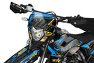 Kit pegatinas Sherco 50cc 2017-2025 Bleuz | pegatinas para moto | personalización 50cc | armysctv