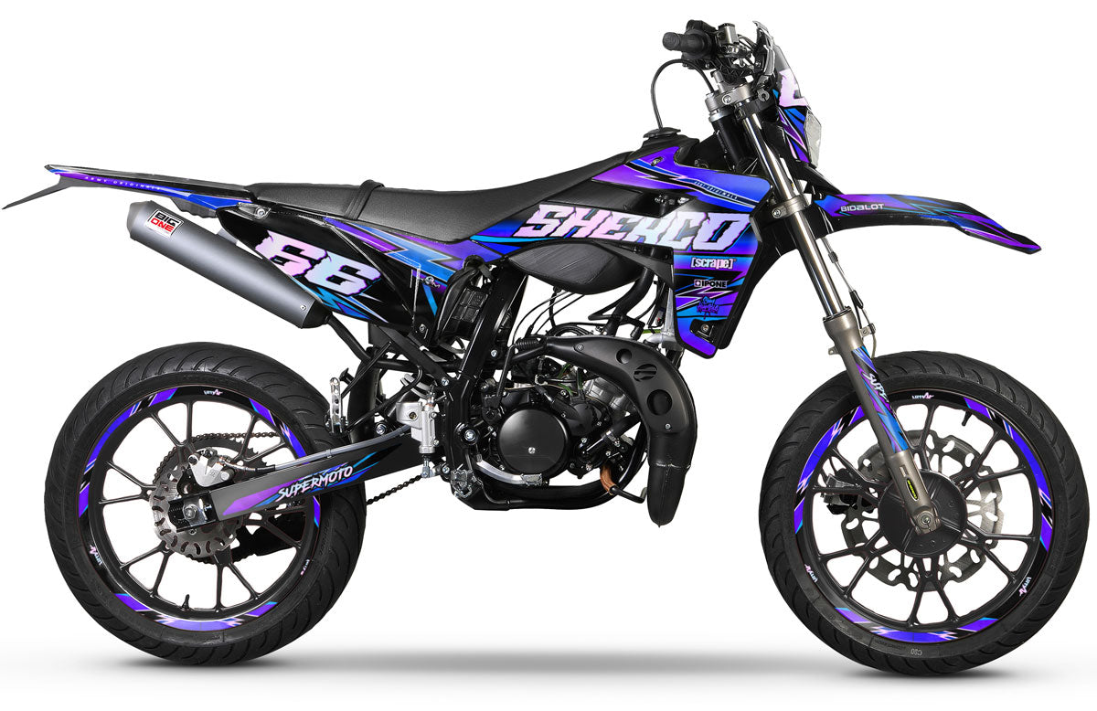 Graphics kit Sherco 50cc 2017-2026 Wheelie