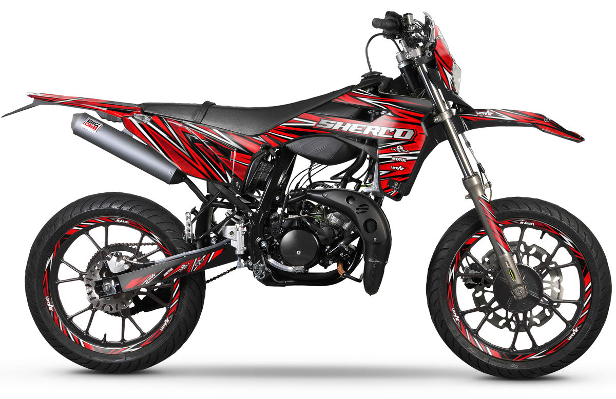 Deko-sett Sherco 50cc 2017-2025 Cutvector