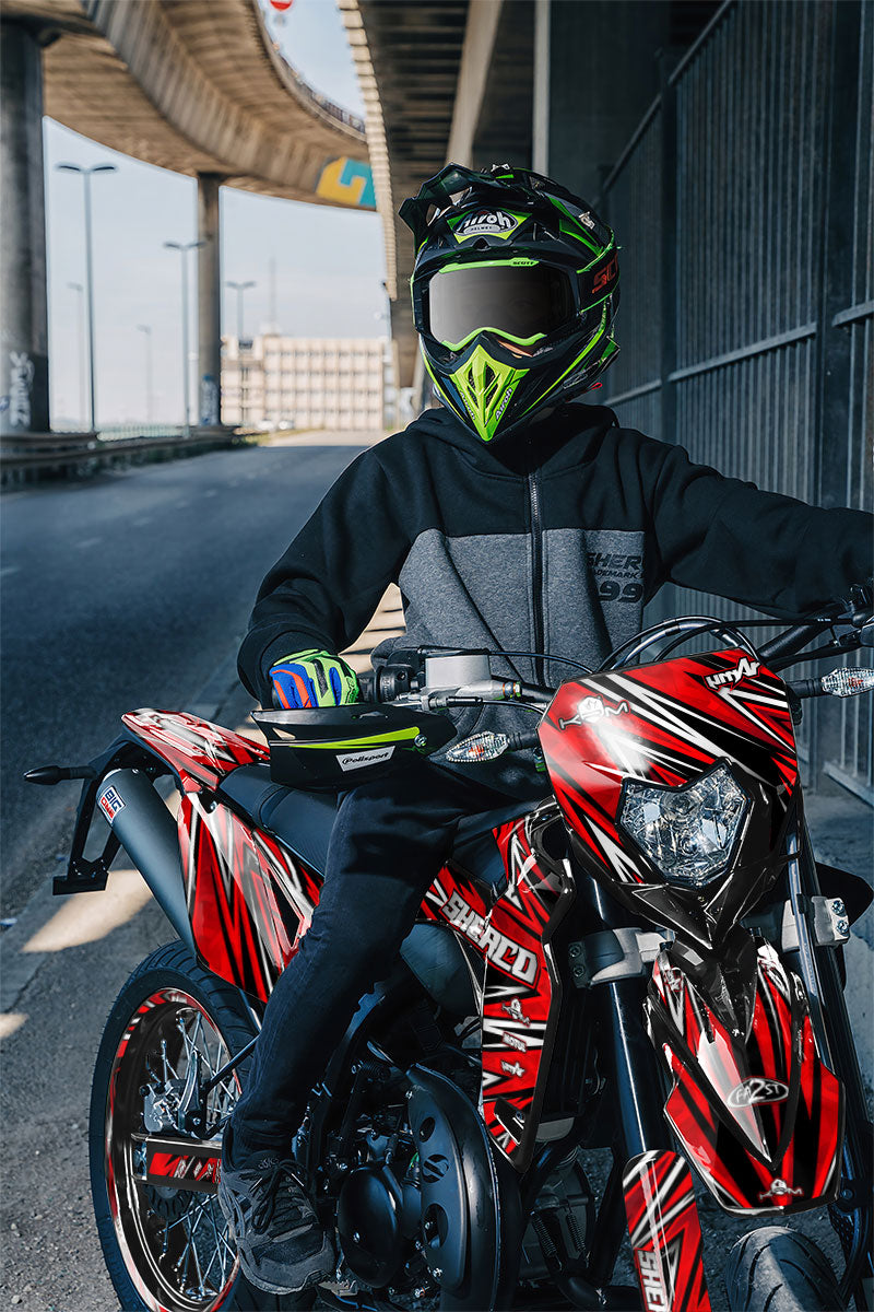 Deko-sett Sherco 50cc 2017-2025 Cutvector