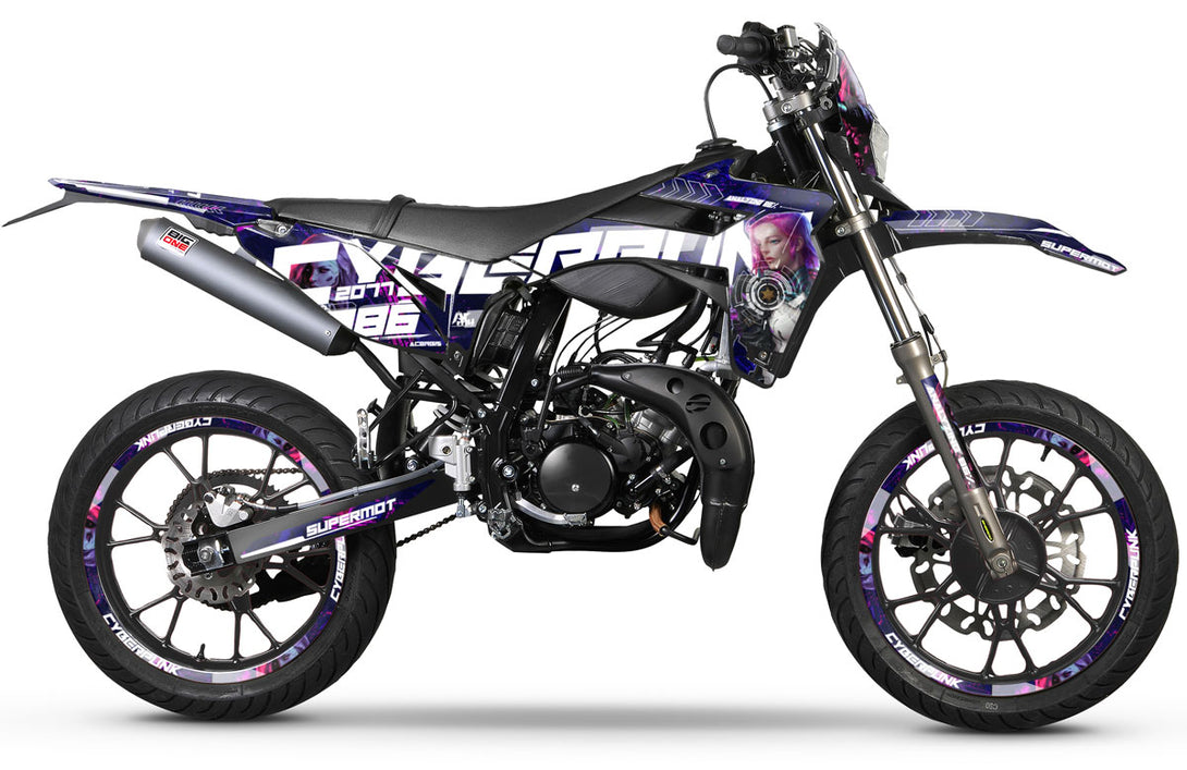 Kit déco 50cc Sherco 2017-2025 Cyberpunk