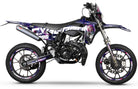 Dekor kit Sherco 50cc 2017-2025 Cyberpunk | Motorradaufkleber | Personalisierung 50cc | armysctv