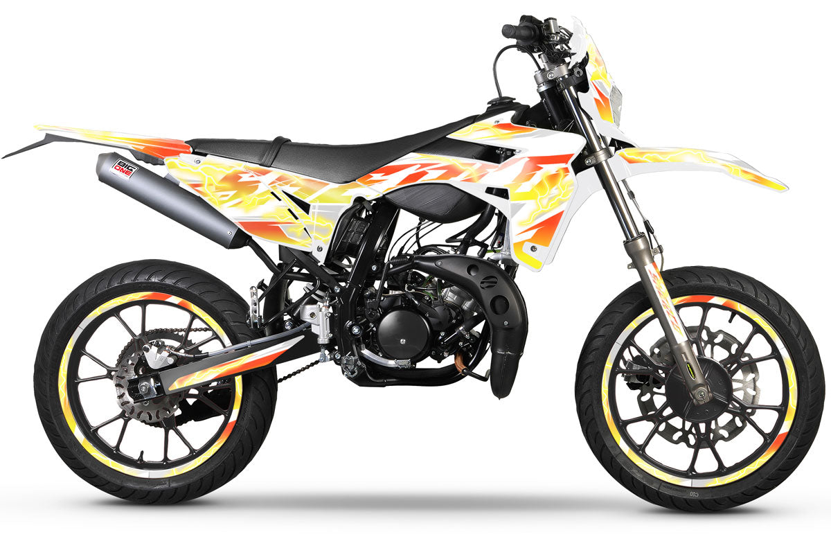 Kit pegatinas Sherco 50cc 2017-2025 Cynther | pegatinas para moto | personalización 50cc | armysctv