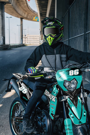 Kit pegatinas Sherco 50cc 2017-2025 Fasthouse | pegatinas para moto | personalización 50cc | armysctv