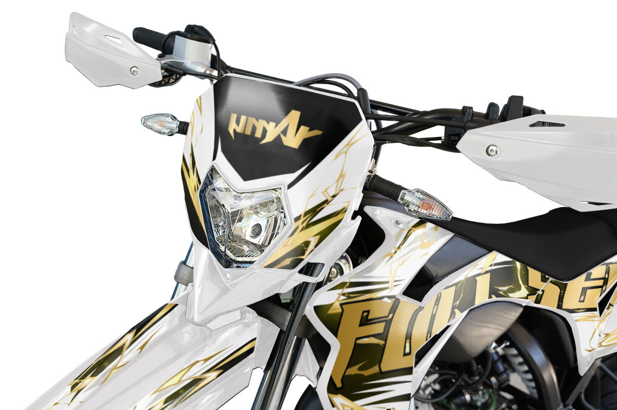 Kit pegatinas Sherco 50cc 2017-2025 Haymakerz | pegatinas para moto | personalización 50cc | armysctv