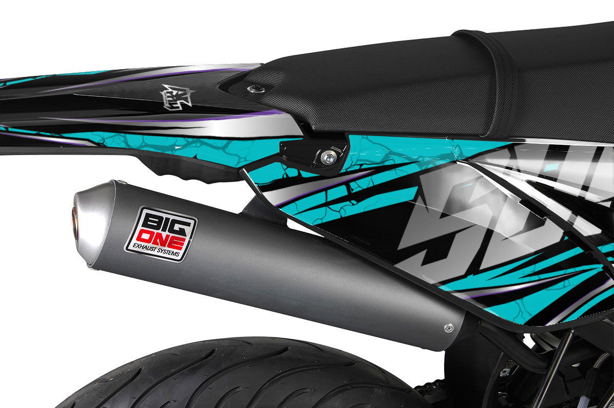 Kit pegatinas Sherco 50cc 2017-2025 Illuzion | pegatinas para moto | personalización 50cc | armysctv