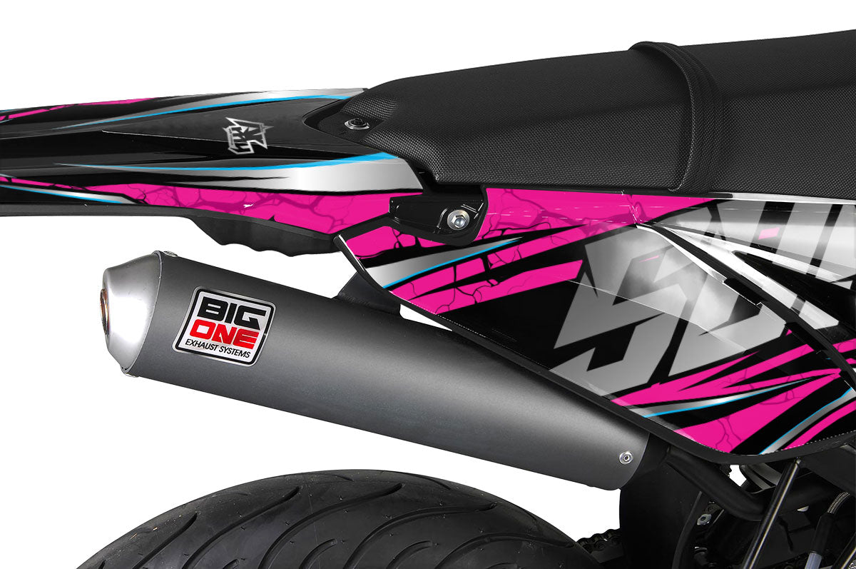 Kit déco Sherco 50cc 2017-2025 Illuzion | autocollants moto | personnalisation 50cc | armysctv