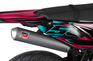 Kit déco Sherco 50cc 2017-2025 Metal style | autocollants moto | personnalisation 50cc | armysctv