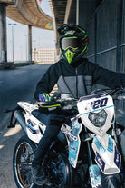 Graphics kit Sherco 50cc 2017-2025 Oceans | motorcycle stickers | 50cc customization | armysctv