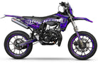 Kit pegatinas Sherco 50cc 2017-2025 Purpink | pegatinas para moto | personalización 50cc | armysctv