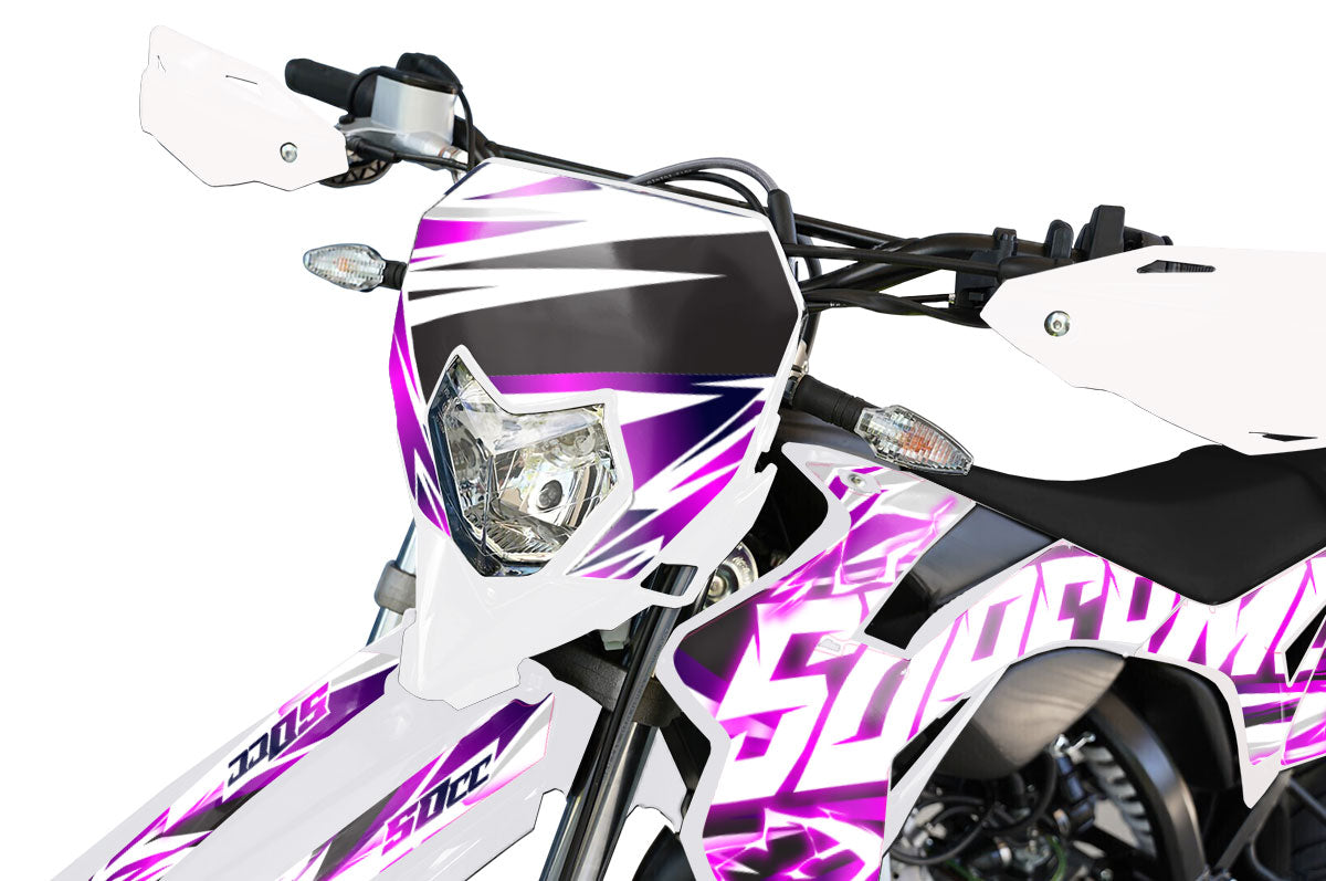 Kit déco Sherco 50cc 2017-2025 Shaker | autocollants moto | personnalisation 50cc | armysctv