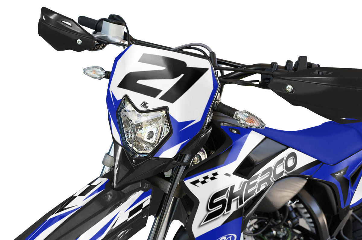 Kit déco Sherco 50cc 2017-2025 Skarp | autocollants moto | personnalisation 50cc | armysctv