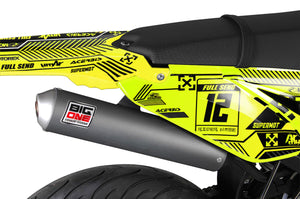 Kit déco Sherco 50cc 2017-2025 Sunny nights | autocollants moto | personnalisation 50cc | armysctv