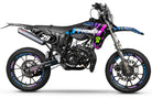 Kit déco Sherco 50cc 2017-2025 Swirl | autocollants moto | personnalisation 50cc | armysctv