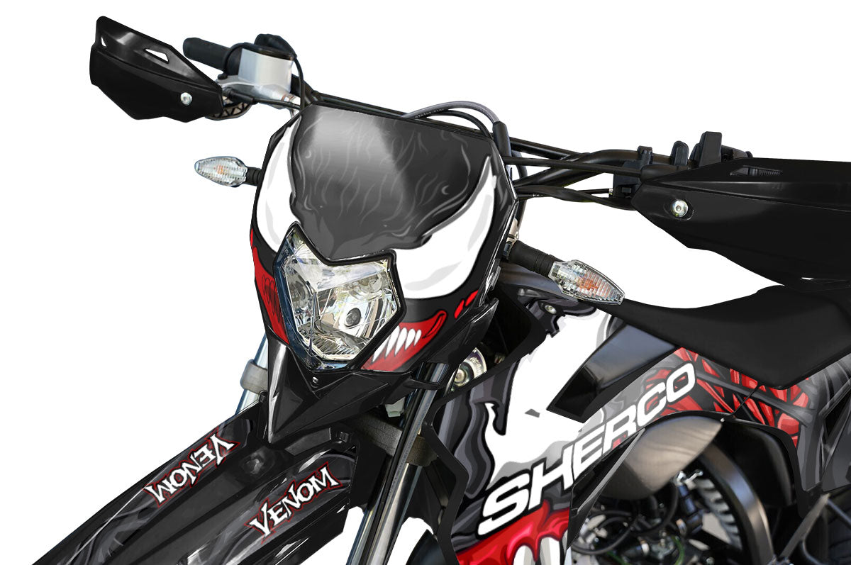 Kit pegatinas Sherco 50cc 2017-2025 Venom | pegatinas para moto | personalización 50cc | armysctv