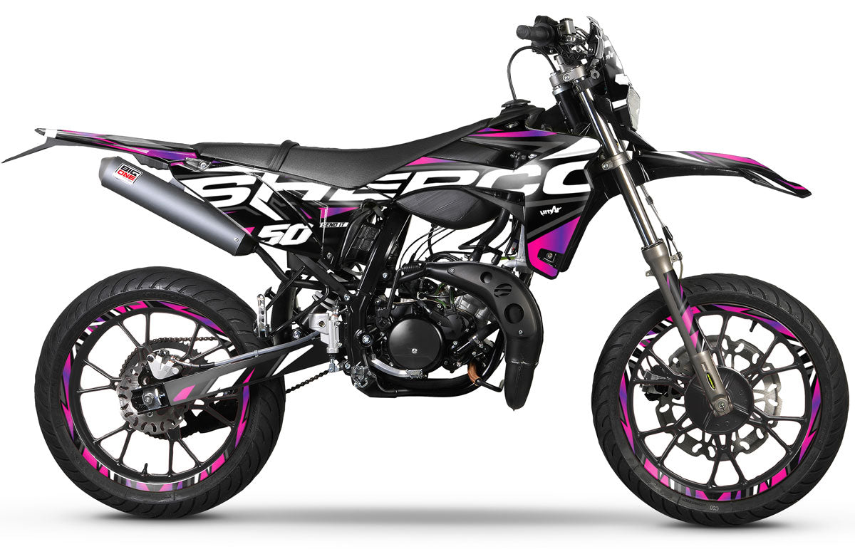 Kit pegatinas Sherco 50cc 2017-2025 Visión | pegatinas para moto | personalización 50cc | armysctv