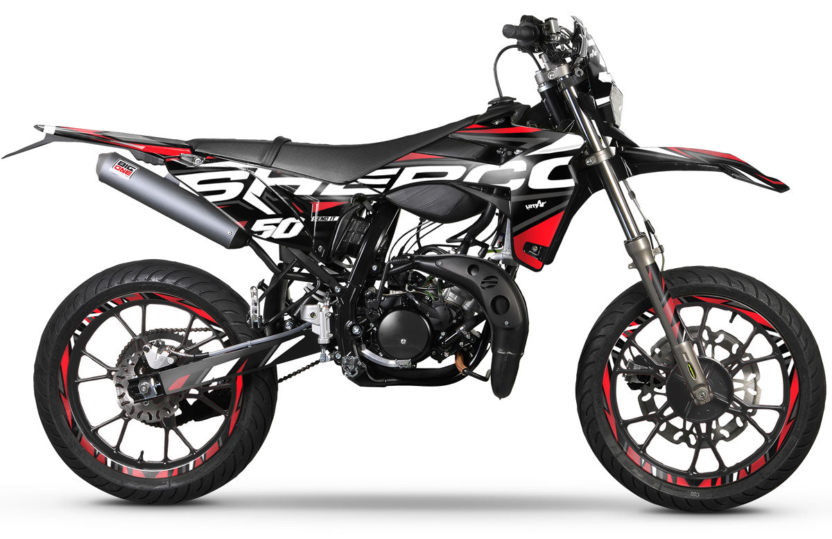 Kit pegatinas Sherco 50cc 2017-2025 Visión | pegatinas para moto | personalización 50cc | armysctv